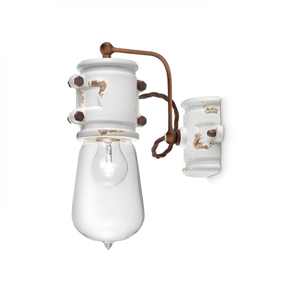 vintage lampa na stenu halo kuchyna jedalen rucne malovana keramika taliansky dizajn provance toskansko rustikalny retro vintage osvetlenie chodba obyvacka ferroluce retro lameridiana.jpg